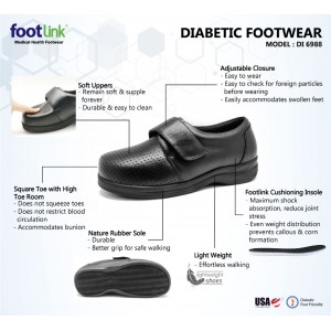 D88 Model DI 6988 - Diabetic Shoe