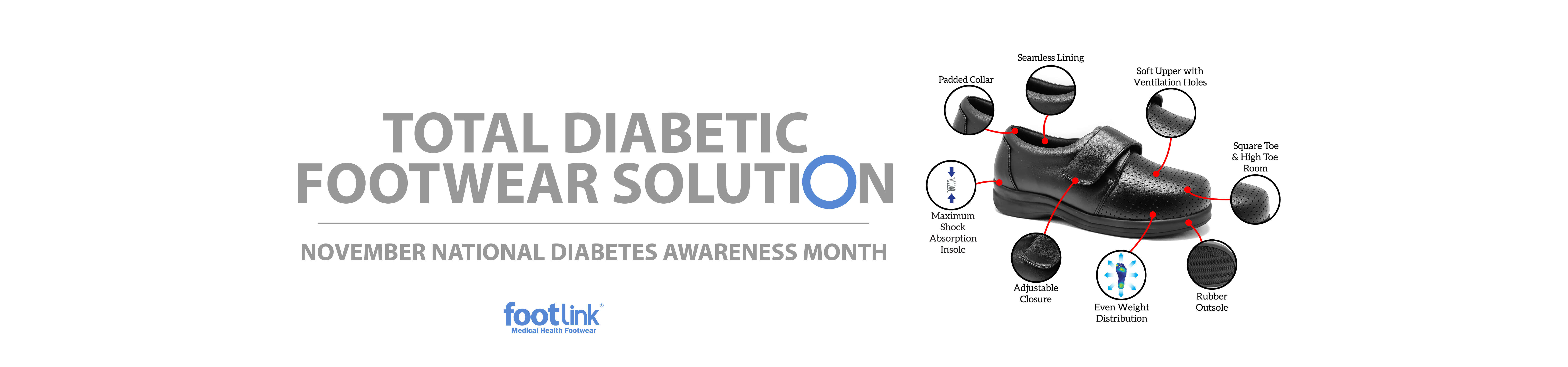 Footlink Orthopedic Health Shoes