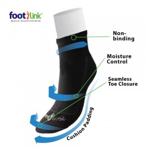 Seamless Cotton Diabetic Socks For Men & Women (mini)